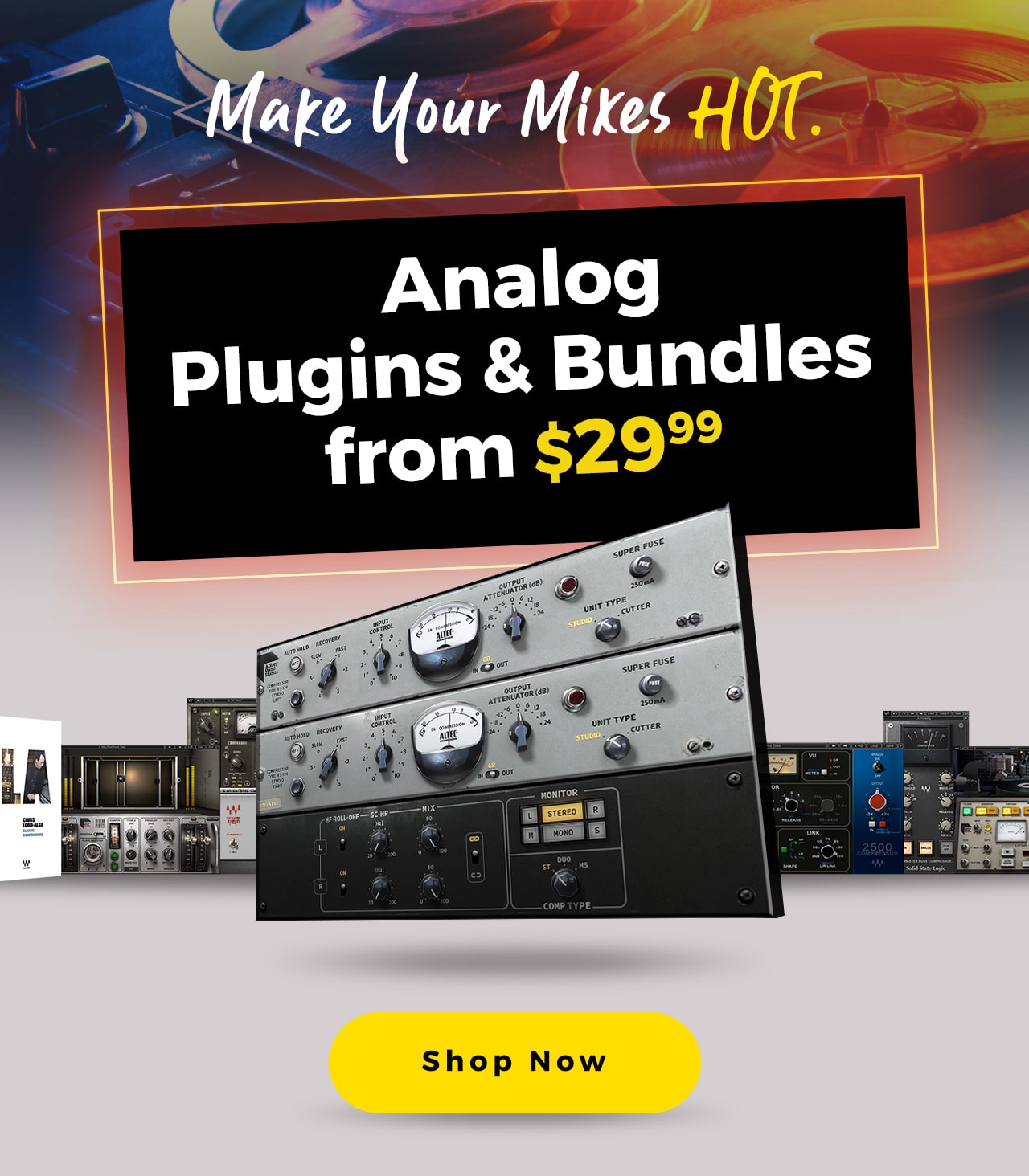 Waves Analog Plugins And Bundles Sale Is On - The Beat Community