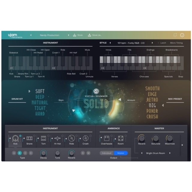 VSTBuzz Offer 70% Off Virtual Drummer SOLID By UJAM - The Beat Community